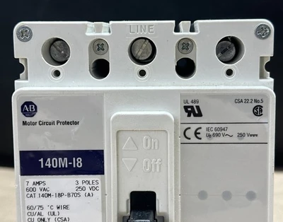 NEW Allen-Bradley 140M-18P-B70S A