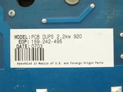 Branson Ultrasonics 100-244-100 2KW 922 Driver Board Converter Circuit Board