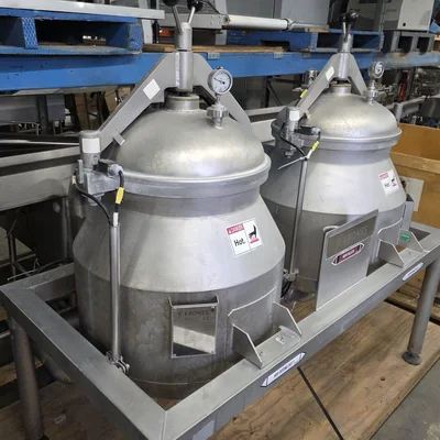 Krones Double Pressurized Tank 231 Lit each # 7618