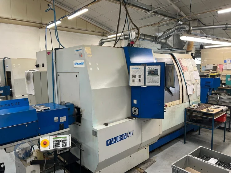 Used 2003 MANURHIN KMX XL 32 CNC Lathes | F.M.T. Group s.r.o. #1252861