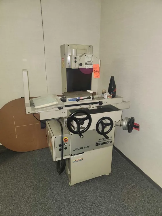 Used 2012 Okamoto LINEAR 612B, 2012, ROLLER BEARING TABLE, Reciprocating Surface Grinders New Jersey US | Machinery Values #372009