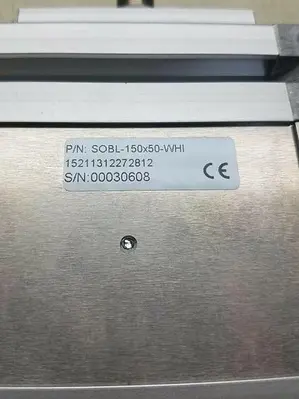 USED SMART VISION LIGHTS 300MMX150MM LED BACK LIGHT (12"X6")