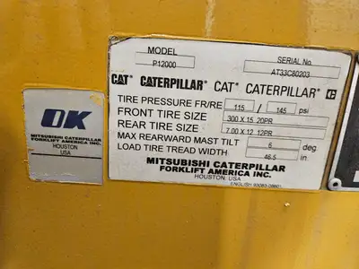 USED CATERPILLAR P12000