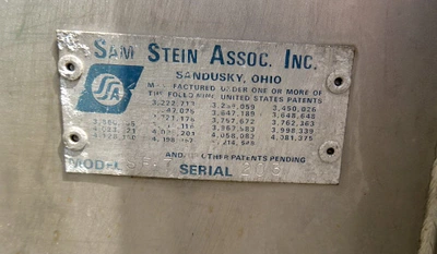 0.75 Sq.M. Stein Model Sf7 Belt Filter