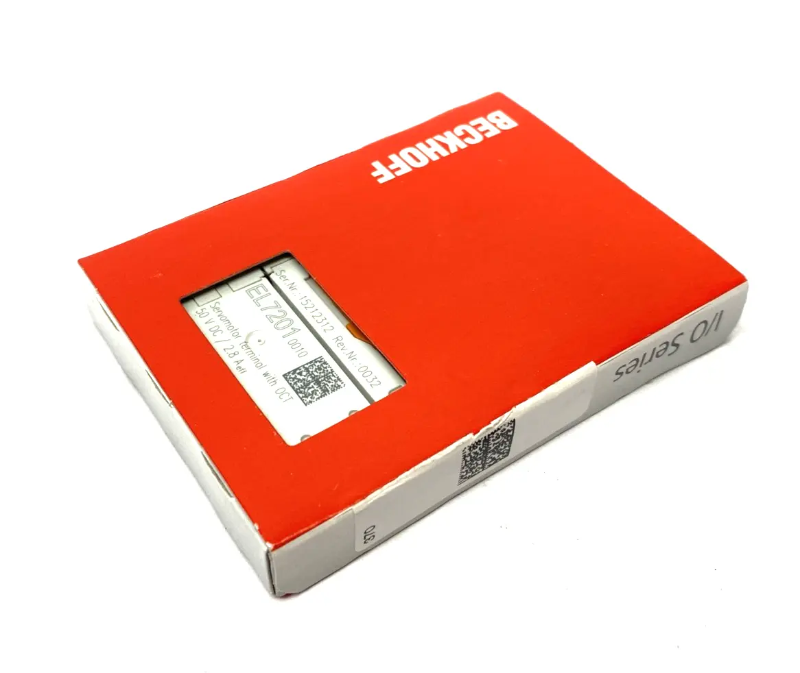 New | in-Stock Beckhoff Rev. 0032 EtherCAT Terminal 1-Ch. Motion Interface Servomtr PLC Processors Michigan US | Maverick Industrial Sales #1459762