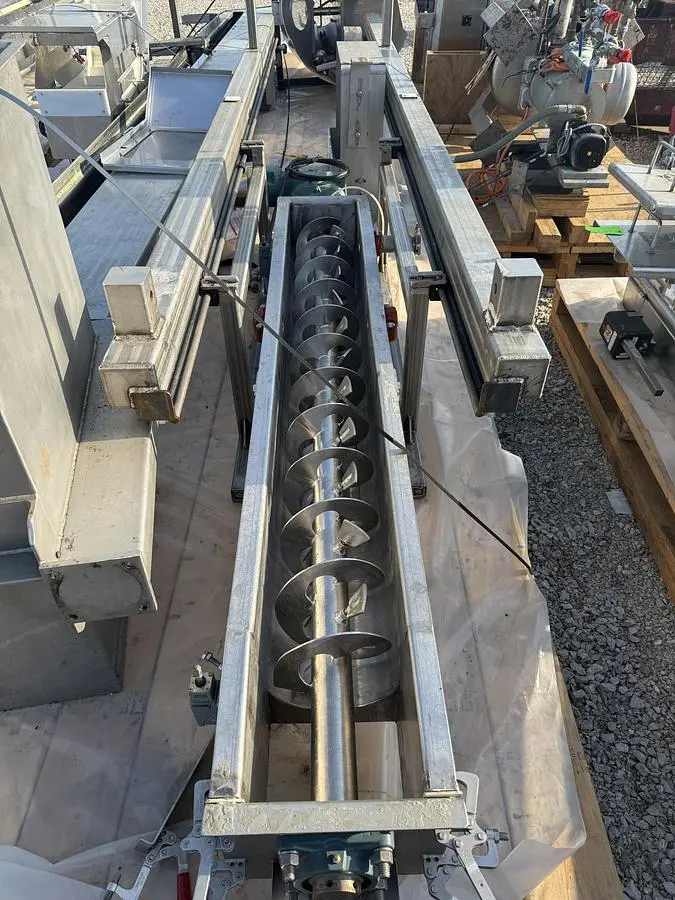 SCREW AND PADDLE CONTINOUS MIXER