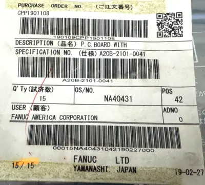 NEW FANUC A20B-2101-0041