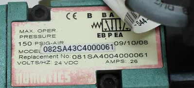 USED NUMATICS 082SA43C4000061