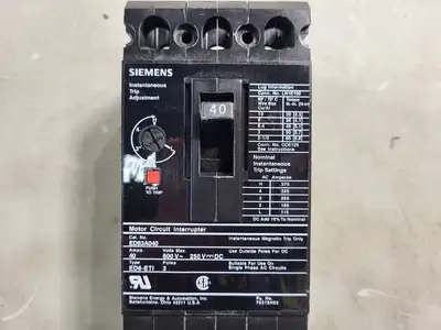 USED SIEMENS ED63A040