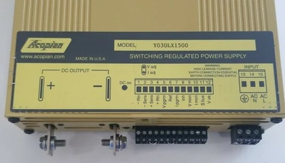 USED Acopian Y030LX1500