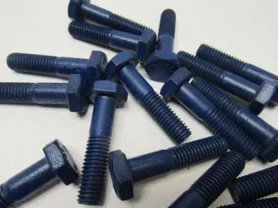 1/2"-13 x 2-1/4" Grade B7 Coated Heavy Hex Bolt Cap Screw Lot of 26