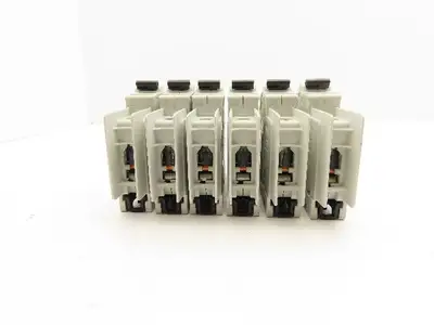 ABB E212323 Circuit Breaker 1 Pole 4A Lot of 6