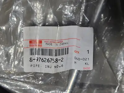 NEW ISUZU 8-97626758-2