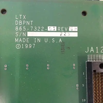 LTX DBPNT 865-7322- 01 REV