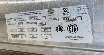 Used 2023 BAKERS PRIDE Y802 Pizza Equipment Ohio US | Palm Beach Restaurant Equipment, LLC #1421264