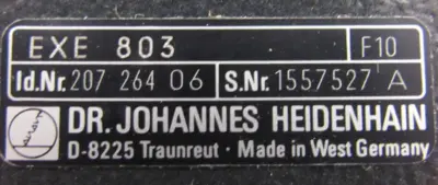 USED HEIDENHAIN EXE-803 MEASURING BOX 207-264-06 EXE803