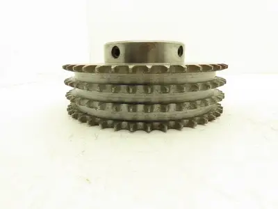 Browning MBF-9136 4-Row #50 Roller Chain Sprocket 42-Tooth 5/8" Pitch 65mm Bore