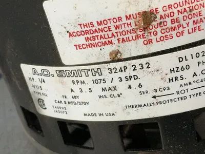 Used A.O. SMITH 324P 232 Motors (misc) Ohio US | HGR 24 #1567420