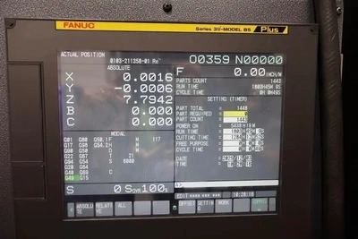 2022 FANUC ROBODRILL ALPHA D21MIB5 ADV Vertical Machining Centers (Equipt) | SNL Machine Trader LLC (3)