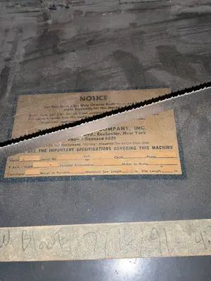 Used DO ALL V36 Vertical Band Saws Ohio US | HGR 24 #1146797