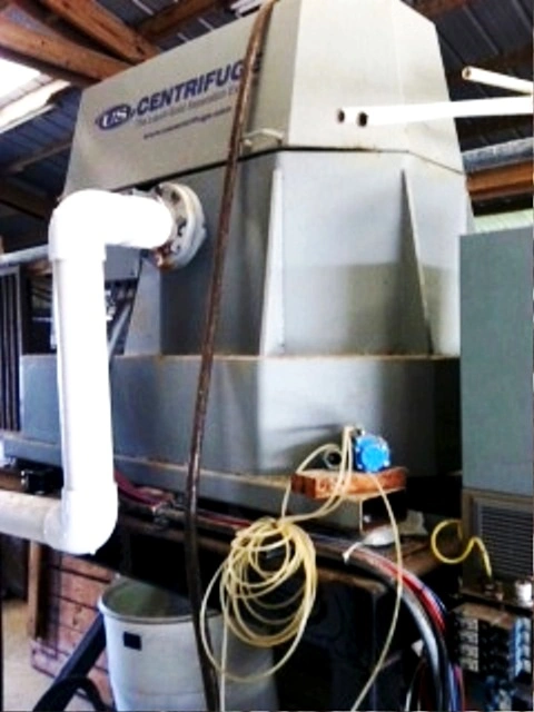 US Centrifuge Ultramatic A120 self-cleaning centrifuge.