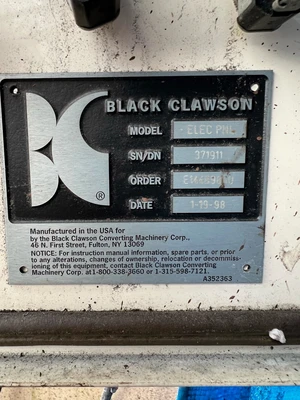 1998 BLACK CLAWSON MDO Downstream Equipment, MDO | Mark One Machinery (20)
