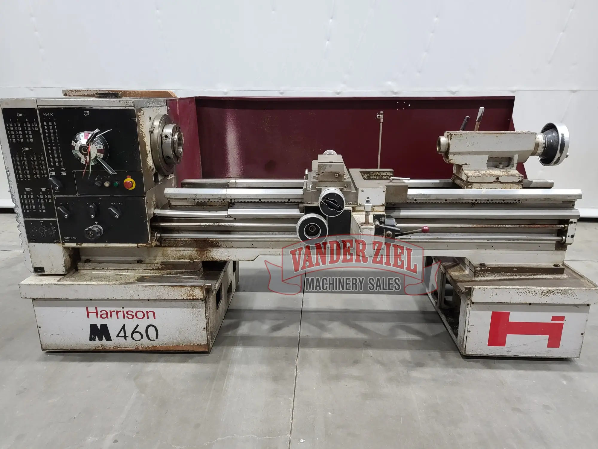 Used HARRISON M460 Engine Lathes Michigan US | Vander Ziel Machinery Sales #480482