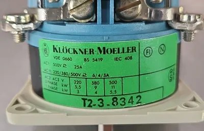 Klockner Moeller T2-3-8342/ea/Svb Main switch Loc4C29