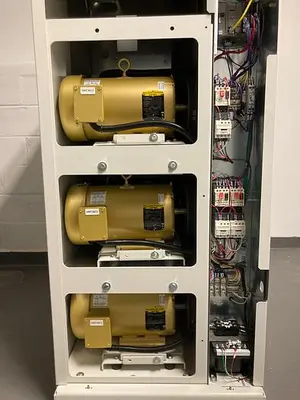 Unused 2021 Powerex 15 HP Enclosed Scroll Air Compressor