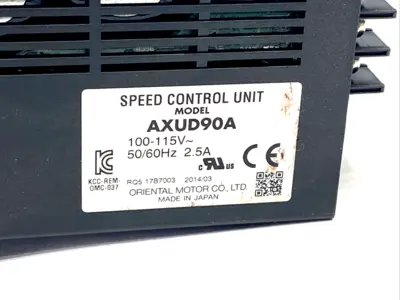 Used Oriental Motor AXUD90A Speed Drives Michigan US | Maverick Industrial Sales #1397761
