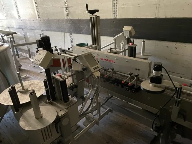 Used 2015 QUADREL TECHLINE F/B WRAP Labelers Massachusetts US | Revelation Machinery #404599