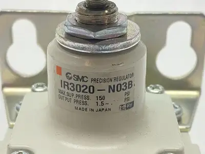Used SMC Precision Modular Pneumatic Regulator 3/8" NPT Air Pressure Regulators Michigan US | Maverick Industrial Sales #1389252