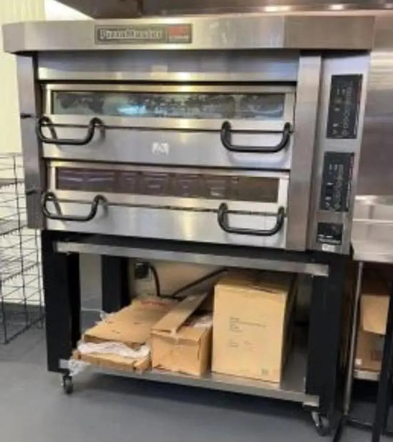 PizzaMaster PM-722ED Electic Stone Pizza Oven - 2 available
