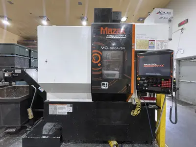 Used 2017 MAZAK VC-500A/5X Vertical Machining Centers (5-Axis or More) Ohio US | Toolquip, Inc. #1275036