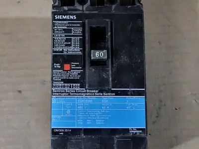 Used SIEMENS ED43B060 Switchgears British Columbia CA | Lenmark #1438269