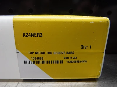 Kennametal 2" Indexable Threading Boring Bar 1.5" Shank A24NER3 (LOC1383B)
