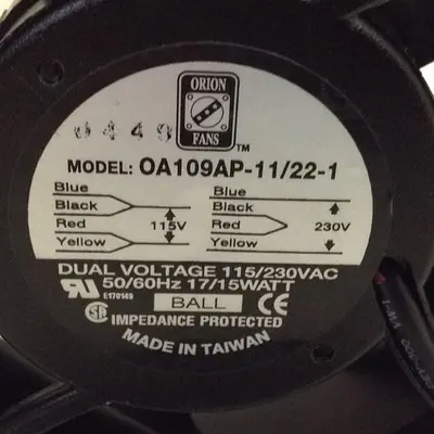 USED ORION OA109AP-11/22-1