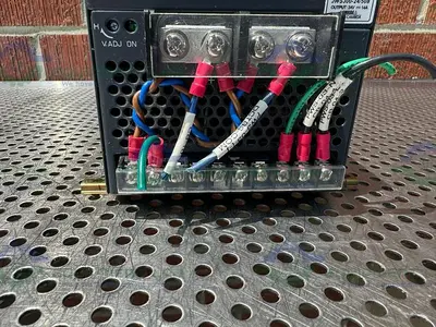 USED DENSEI LAMBDA JWS300-24/508 POWER SUPPLY 24V, 100-240 VAC, 4.4A