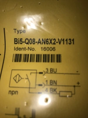 NEW TURCK Bi5-Q08-AN6X2-V1131