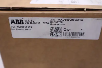 ASEA BROWN BOVERI AF205-30-22-13 / AF205302213 - BRAND NEW - STOCK GF187