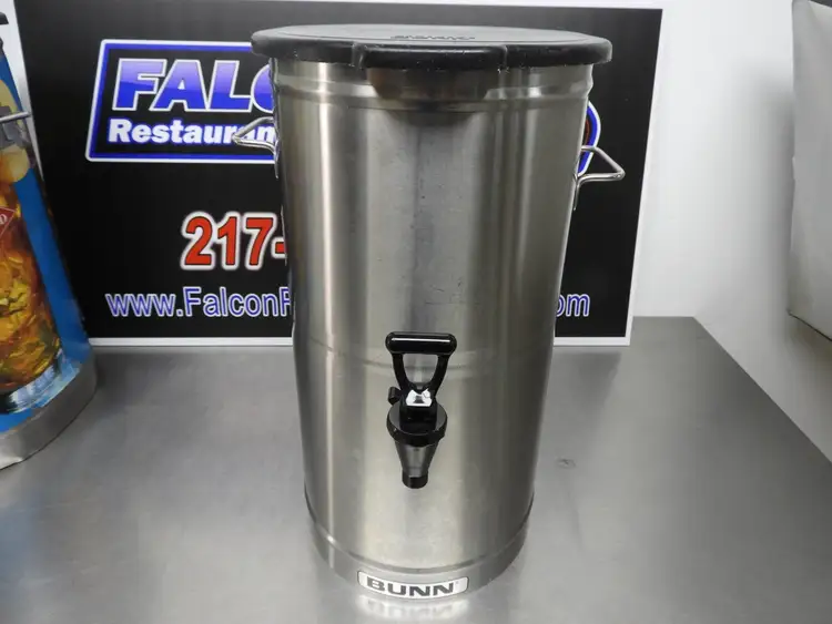 Used Bunn Used Bunn 34100.0002 TDO-4 4 Gallon Iced Tea Dispenser Beverage Dispensers Illinois US | Falcon Restaurant Supply #1376464