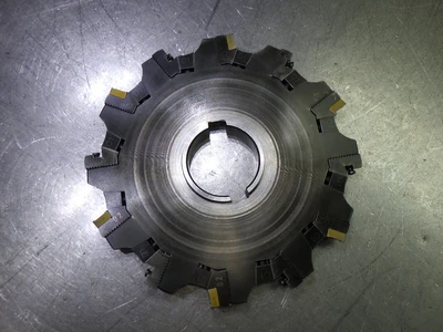 Sandvik 6" .394-.472" Indexable Slot Mill 1.5" Arbor N331.32-152T38EM (LOC637)