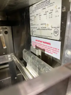 Used Continental Used Continental DLUC27-SS Commercial Under Counter Freezer 120V Undercounter Freezers Illinois US | Falcon Restaurant Supply #1376371
