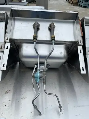 Used Advance Tabco Used Advance Tabco Wall Mounted Stainless Hand Washing Sink - SS7 Hand Washing and Sanitizing Illinois US | Falcon Restaurant Supply #1376195
