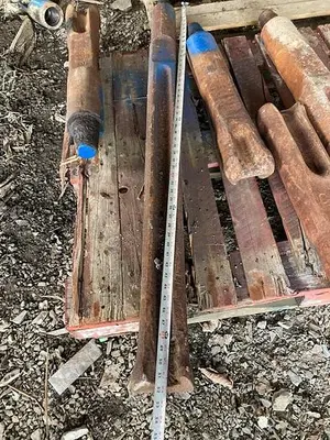 Used AFTERMARKET 5-7/8" X 52" CABLE TOOL CHISEL BIT Tool Bits Pennsylvania US | East West Machinery & Drilling #1417236