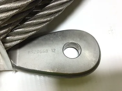 Sling 1055255 Wire Rope Cable Hoist 3/8″ x 80 Stainless Steel