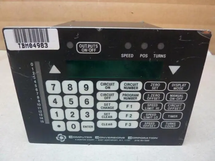 Used COMPUTER CONVERSION PLS1000 Interface Monitors Michigan US | Ideal Machinery #598623
