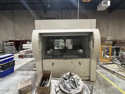 Makor Finishing Line w/ Butfering Sander, Q-One Reciprocating Sprayer, and FASTDRY Curing Oven