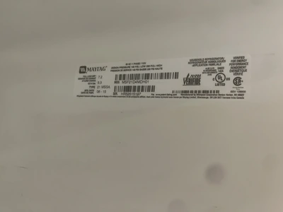 Used MAYTAG SIDE BY SIDE Refrigerators Michigan US | Miedema Asset Management Group #1413775