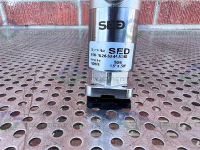 USED SED 190S-18-26-30-44-51/63 DIAPHRAGM VALVE  1.5" X .50"